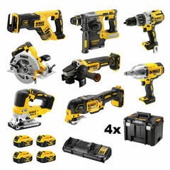 DeWalt akkumulátoros kombi szerszámkészlet 18V-7